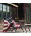American Flag Cotton Blanket
