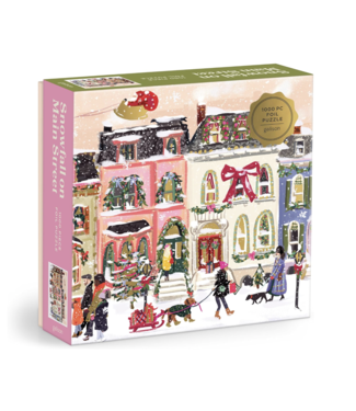 Snowfall Main St. Puzzle-1000pcs