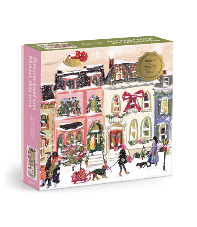 Snowfall Main St. Puzzle-1000pcs