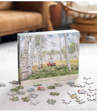 Johnny Vacay Mountain Rides Puzzle