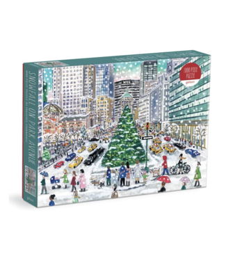 Michael Storrings Snowfall/Park Ave Puzzle- 1000pcs