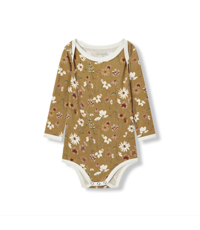 Long Sleeve Wildflower One Piece
