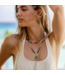 Mabel Chong Ombre Emerald Choker