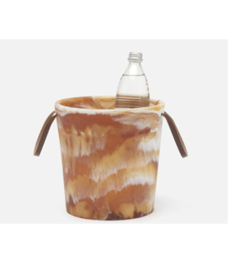 Blue Pheasant Wesley Amber Resin Champagne Bucket