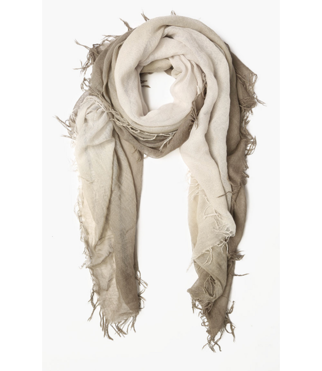 Silk/Cashmere Ombre Dip Dye Scarf-available in 2 colors