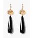 Black Agate Earrings