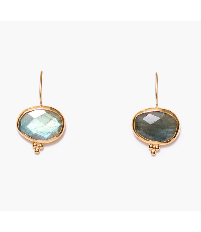 Labradorite Earrings