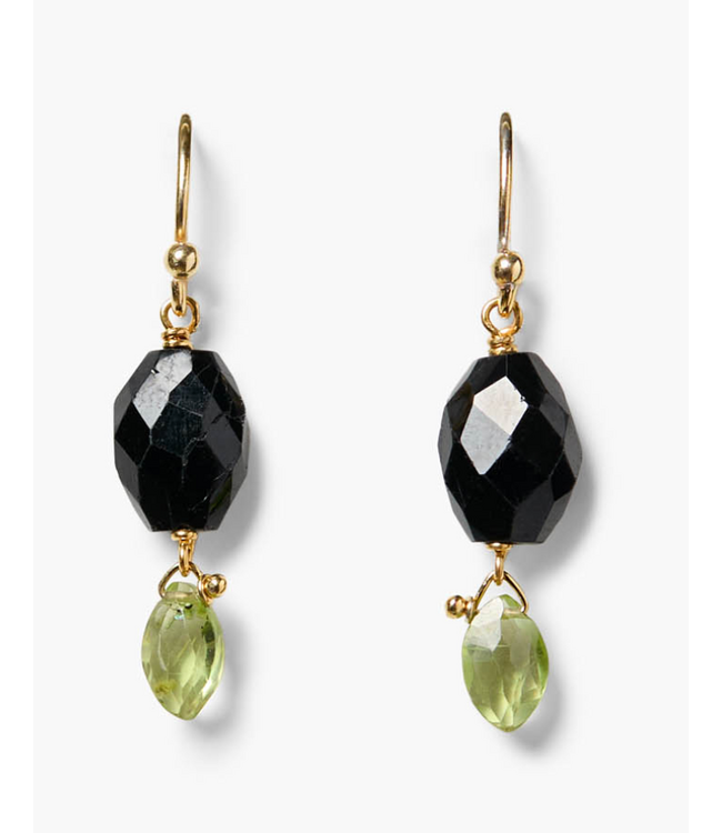 Black Tourmaline Earrings