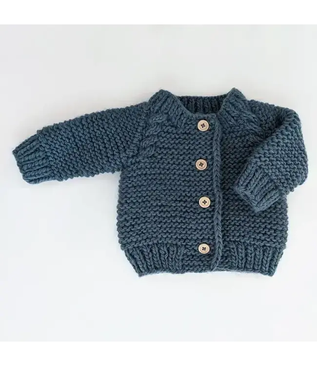Slate Blue Cardigan