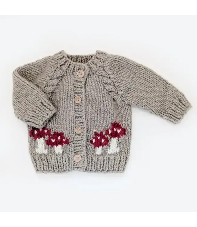 Mushroom Cardigan