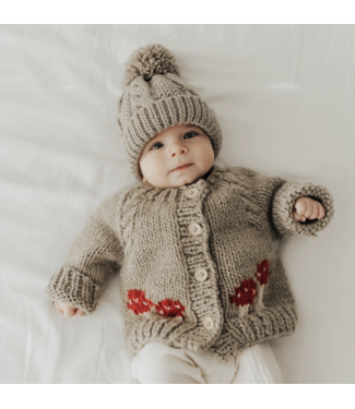 Huggalugs Mushroom Cardigan
