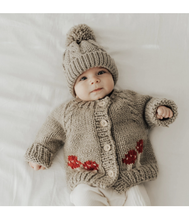 Mushroom Cardigan