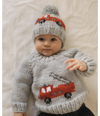 Huggalugs Fire Engine Crew Sweater