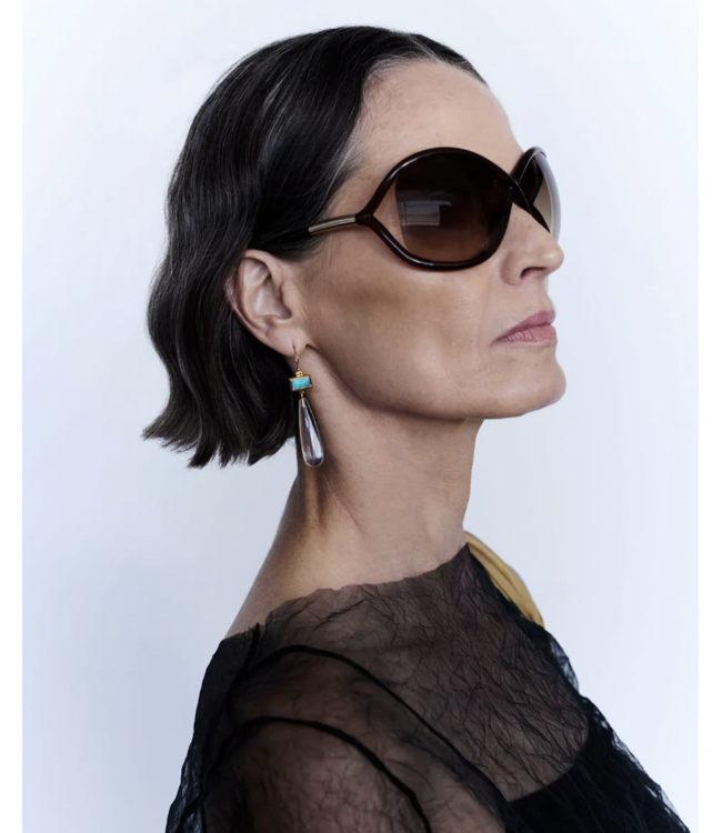 Clear Quartz Earrings