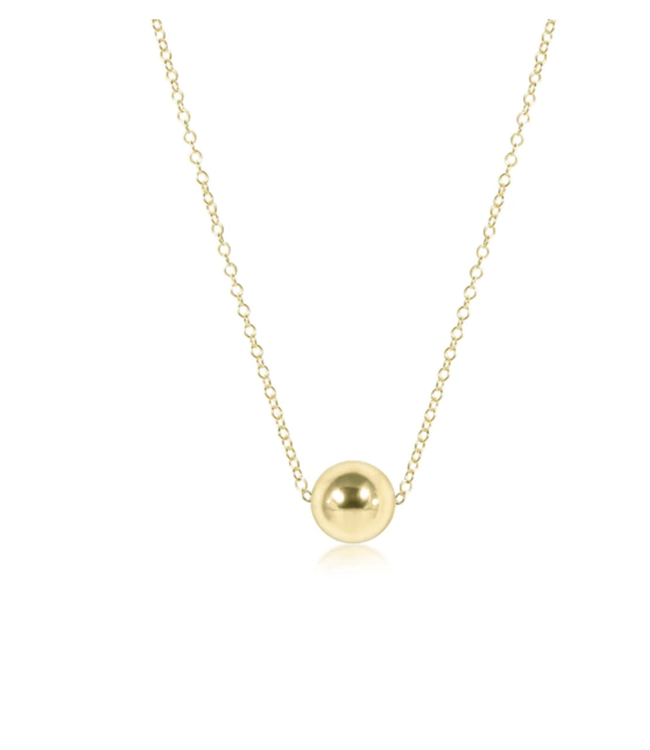 Gold Filled Classic 8mm 16" Necklace