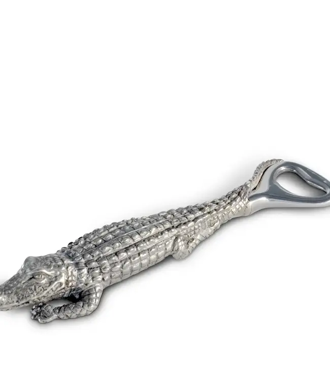 Pewter Alligator Bottle Opener