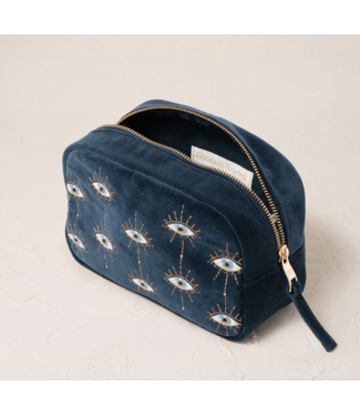 Elizabeth Scarlett Evil Eye Makeup Bag-available in 2 colors