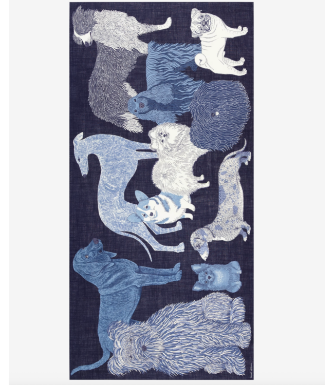 Toutou (Doggie) Wool Scarf-available in 2 colors