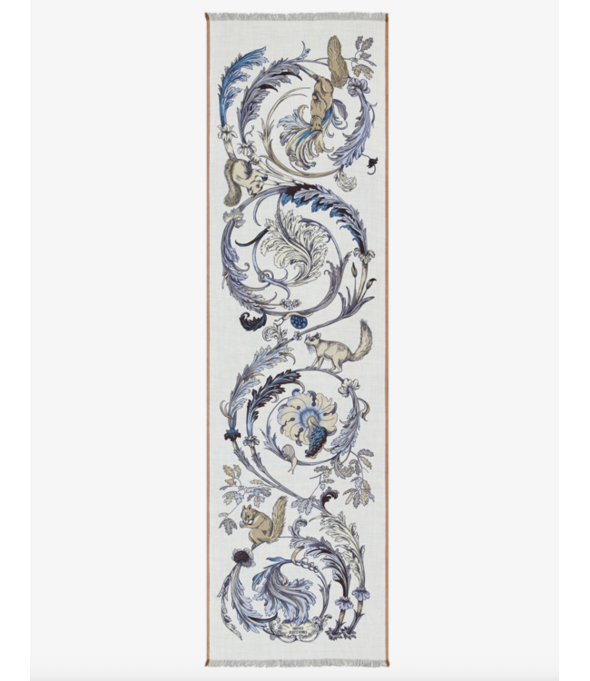 Rococo Wool Scarf-available in 2 colors