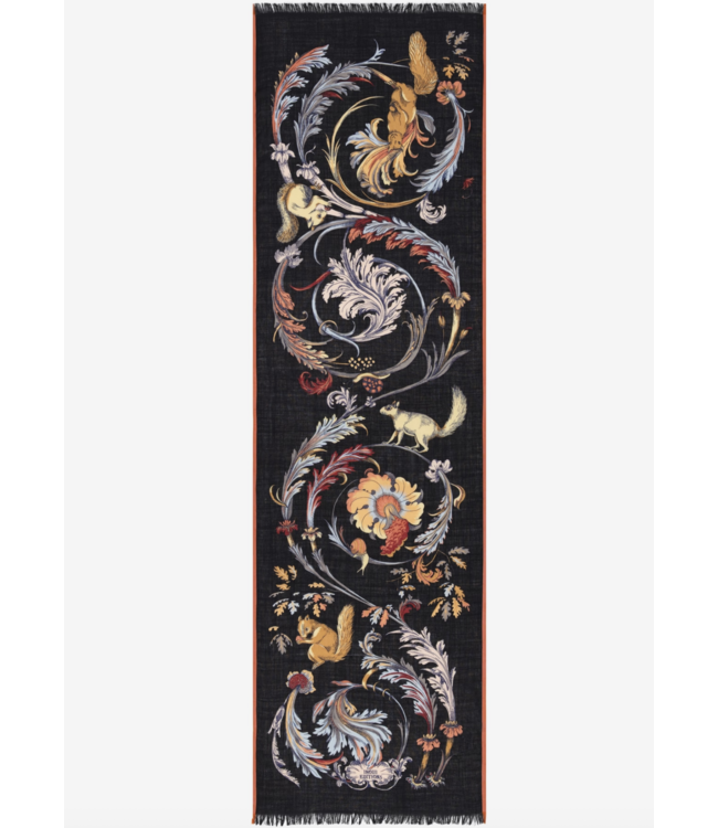 Rococo Wool Scarf-available in 2 colors