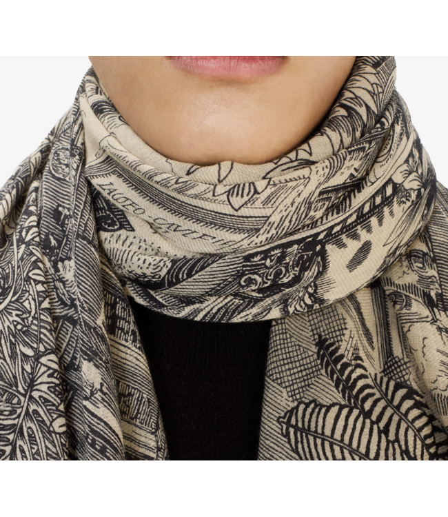 Piranesi Cotton/Silk Scarf