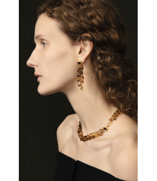 Whiskey Quartz Earrings Whiskey Quartz Earrings