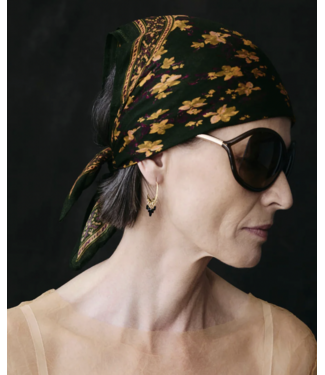 Black Spinel Earrings