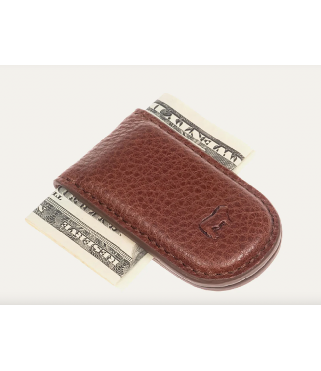 Classic Leather Money Clip-available in 2 colors