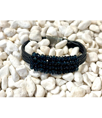 London Blue Topaz Cuff Bracelet