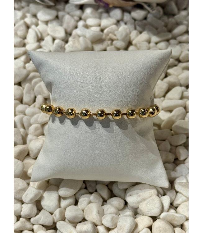 Ball & Stick Gold Filled Bracelet