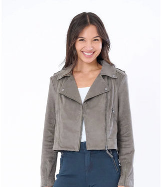 Marrakech Loras Faux Biker Jacket