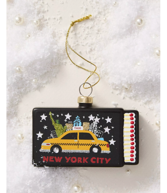 NYC Matchbook Ornament