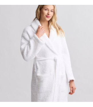 Cozy Luxe Robe Rib-White Cozy Luxe Robe Rib-White