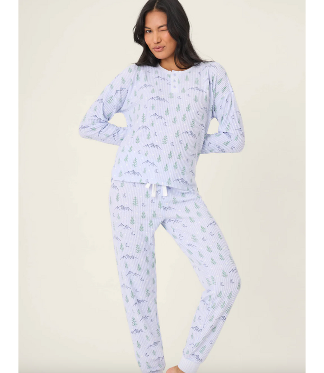 Ski Mountain Dreams Pajama Set