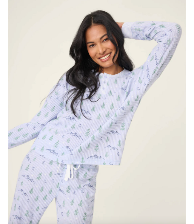Ski Mountain Dreams Pajama Set