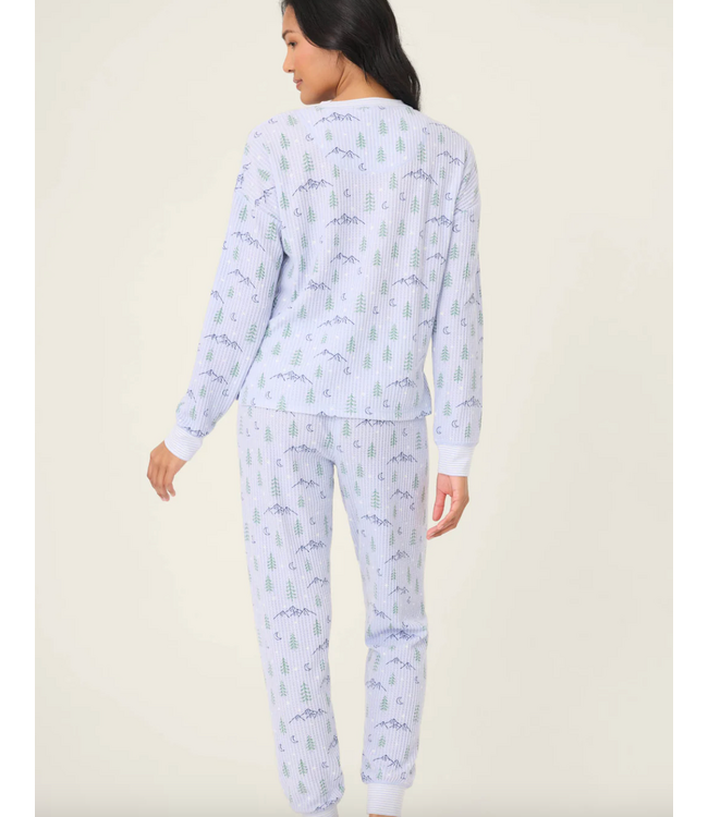Ski Mountain Dreams Pajama Set