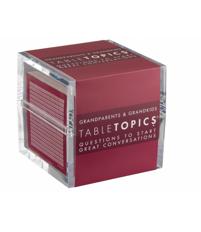 TableTopics Card Game-choose from 6 topics