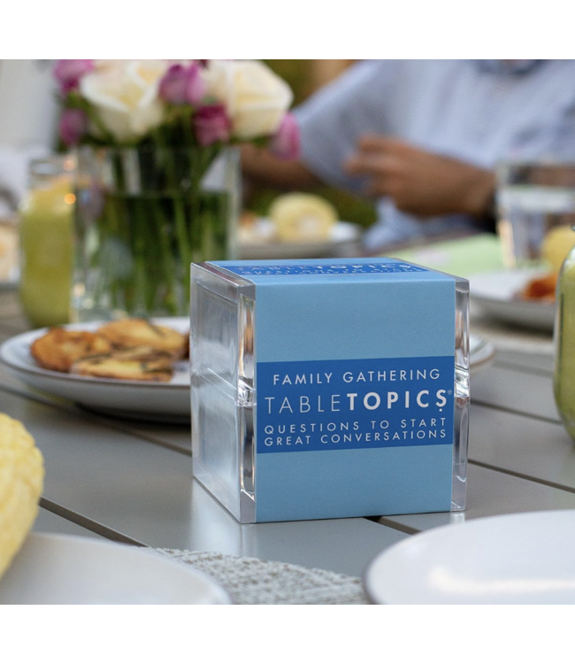 TableTopics Card Game-choose from 5 topics