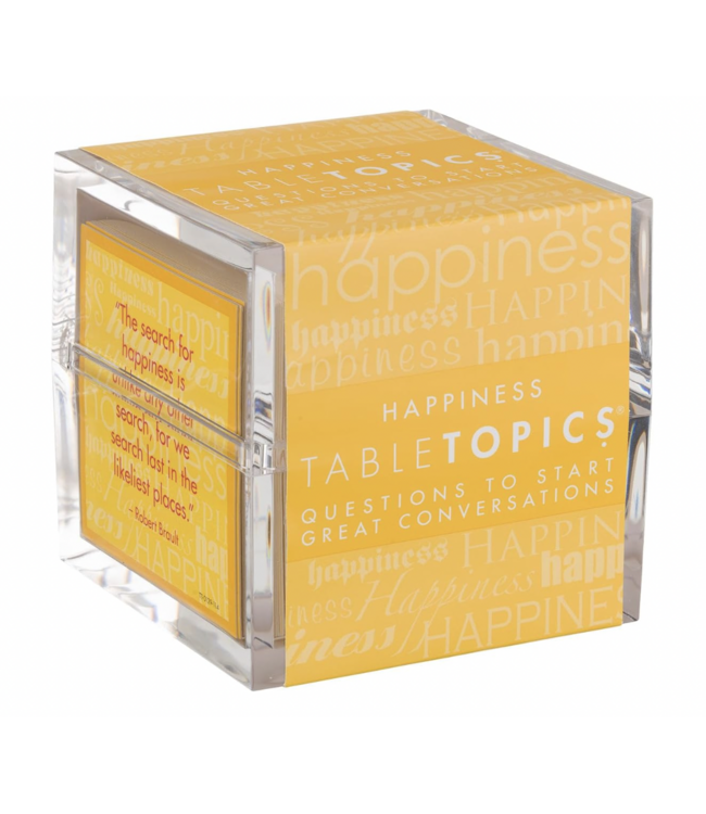 TableTopics Card Game-choose from 6 topics