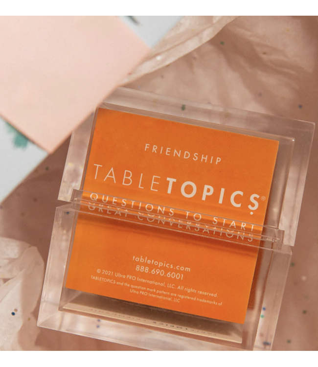 TableTopics Card Game-choose from 6 topics