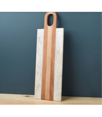 BeHome Moa Marble and Wood Long Board