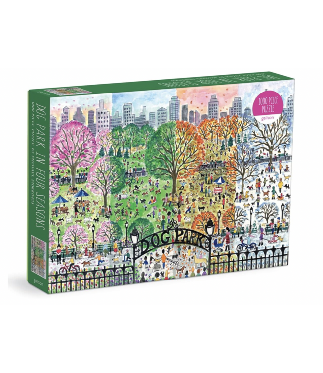Michael Storrings 1000 pc Dog Park Puzzle
