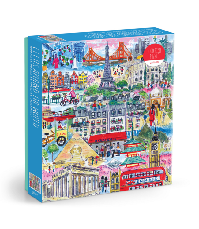 Michael Storrings 1000 pc Cities Around the World Puzzle