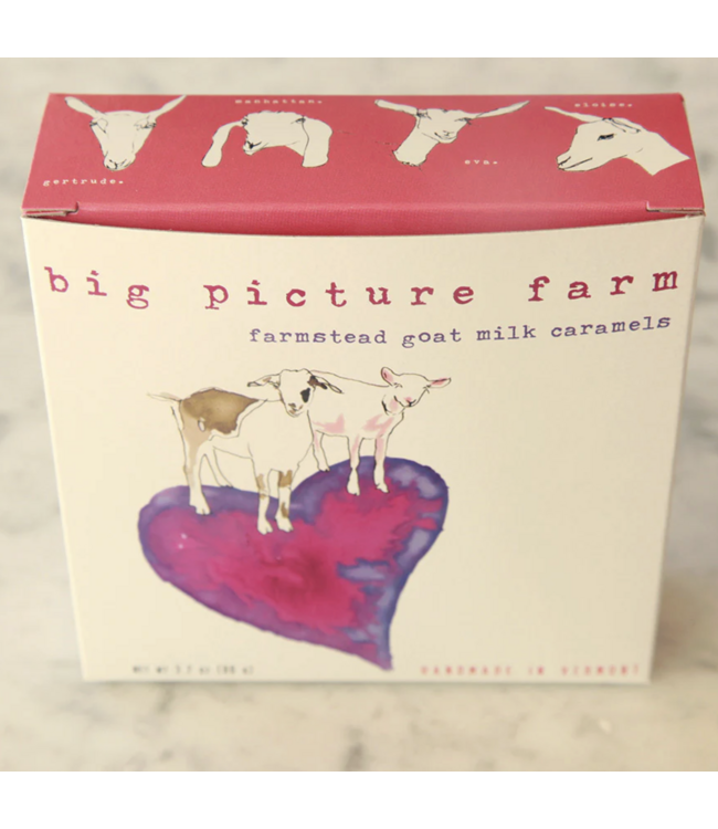 Big Picture Farm Heart Caramel Gift Box-Sea Salt