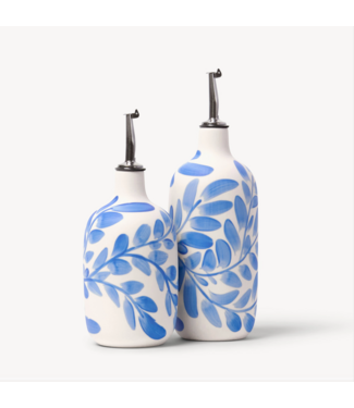 Franca Franca Cobalt Willow Oil/Vinegar Cruet, Tall