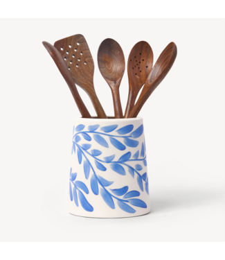 Franca Cobalt Willow Utensil Crock