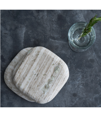 The Collective Granada Marble Coasters S/4