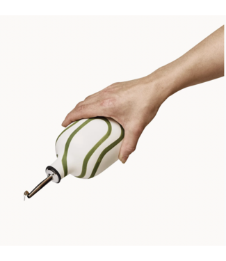 Franca Oil/Vinegar Cruet-Meadow Outline