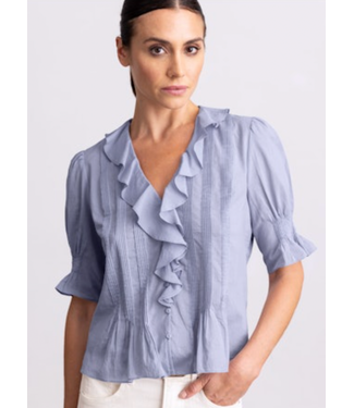 Romantic Cotton Voile Blouse