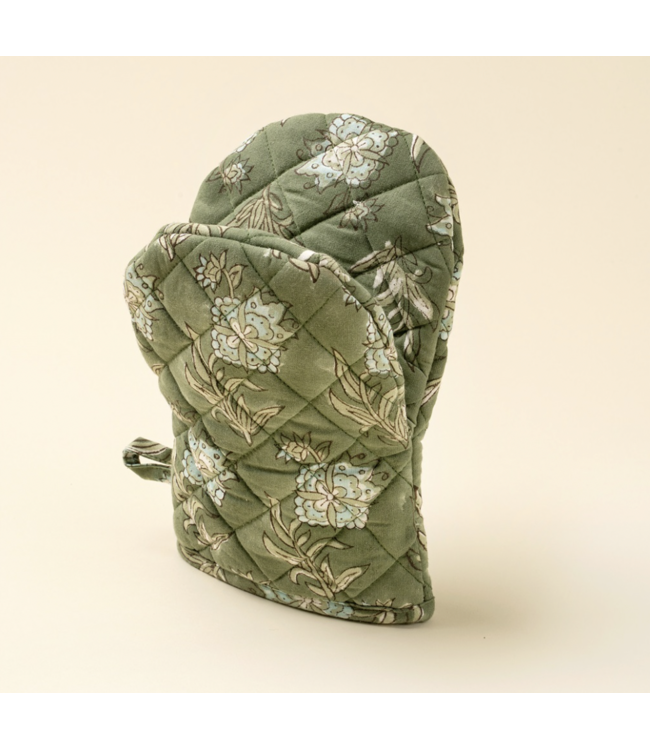 Cotton Oven Mitt-available in 3 prints